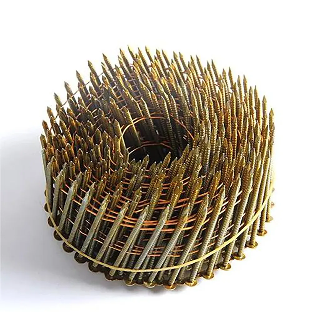 Durable Coil Nails for Efficient & Secure Wood Fastening