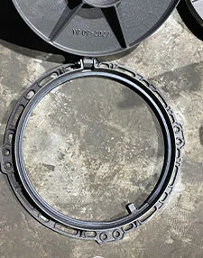 concertina wire fence