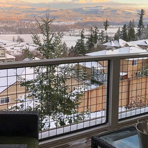 Black Welded Wire Mesh Panels   Durable & Rust-Resistant Fencing Solutions